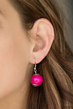 Load image into Gallery viewer, Paparazzi ~ Rio Rainbows ~ Pink wooden Bead Necklace Set