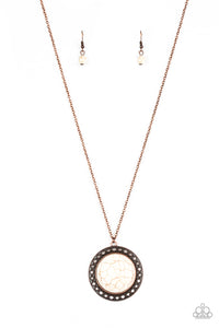 Paparazzi ~ Run Out Of RODEO ~ Copper Necklace Set