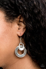 Load image into Gallery viewer, Paparazzi ~ Rustic Retreat ~ Silver Earrings (Fashion Fix Exclusive)