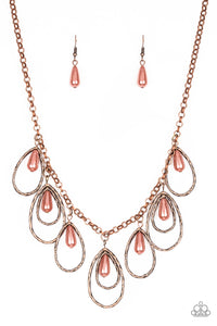 Paparazzi ~ Rustic Ritz ~ Copper Necklace Set