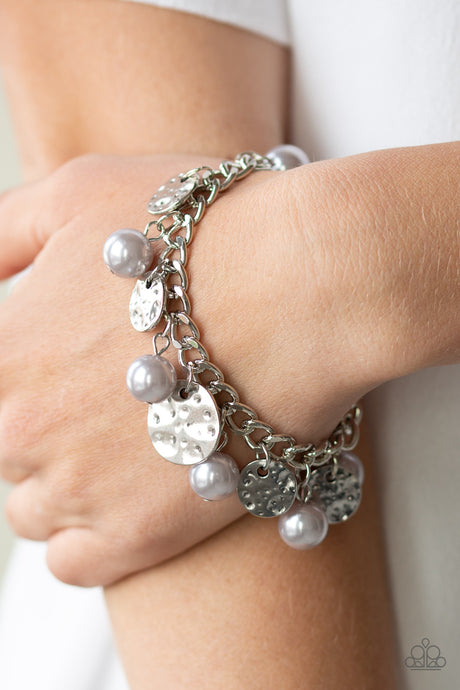 Paparazzi ~ SEA In A New Light ~ Silver Bracelet
