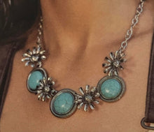 Load image into Gallery viewer, Paparazzi ~ Simply Santa Fe ~ Fashion Fix Complete Trend Blend ~ Blue Necklace Set