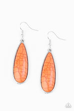 Load image into Gallery viewer, Paparazzi ~ Santa Fe Skies ~ Orange Earrings