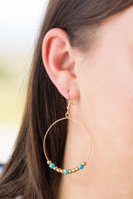 Load image into Gallery viewer, Paparazzi ~ Say A Little PRAIRIE ~ Gold  Earrings (Fashion Fix Exclusive)
