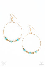 Load image into Gallery viewer, Paparazzi ~ Say A Little PRAIRIE ~ Gold  Earrings (Fashion Fix Exclusive)