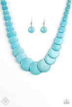 Load image into Gallery viewer, Paparazzi ~ Sierra Mountains ~ Blue Turquoise Necklace Set (Fashion Fix Exclusive)
