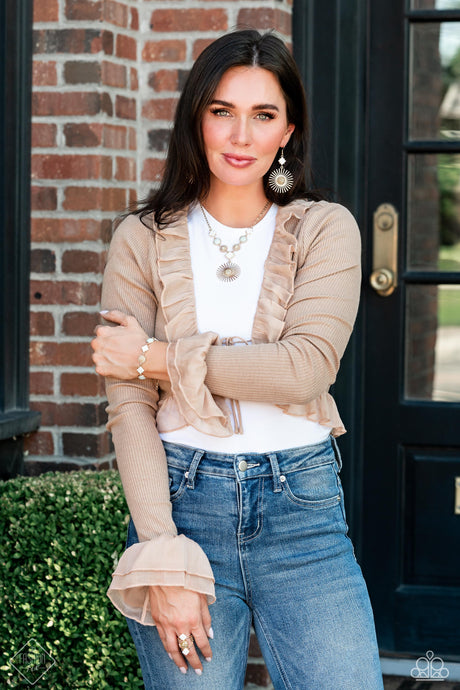Paparazzi ~ Simply Santa Fe ~ Fashion Fix Complete Trend Blend ~ Gold Necklace Set