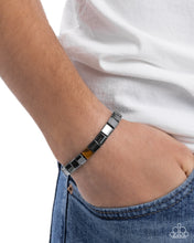 Load image into Gallery viewer, Paparazzi ~ Sporadic Squares ~ Brown Urban Bracelet
