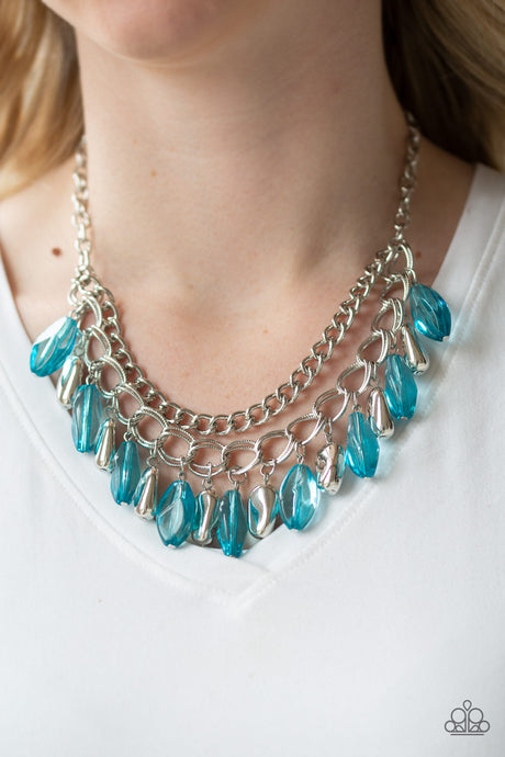 Paparazzi ~ Spring Daydream ~ Blue Necklace Set
