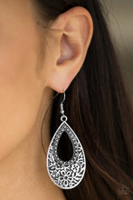 Load image into Gallery viewer, Paparazzi ~ Spring Flinging ~ Silver Earrings