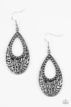 Load image into Gallery viewer, Paparazzi ~ Spring Flinging ~ Silver Earrings