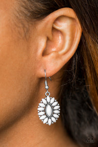 Paparazzi ~ Spring Tea Parties ~ Silver Earrings