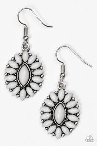 Paparazzi ~ Spring Tea Parties ~ Silver Earrings