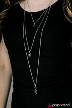 Load image into Gallery viewer, Paparazzi ~ Starlit Skies ~ Blue Necklace Set