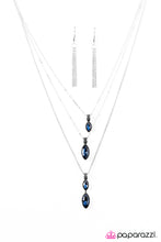 Load image into Gallery viewer, Paparazzi ~ Starlit Skies ~ Blue Necklace Set
