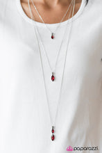 Load image into Gallery viewer, Paparazzi ~ Starlit Skies ~ Red Necklace Set