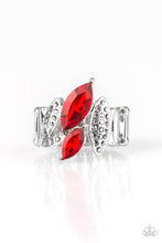 Load image into Gallery viewer, Paparazzi ~ Stay Sassy ~ Red Ring with Stretchy Band