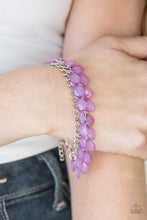 Load image into Gallery viewer, Paparazzi ~ Next In SHINE ~ Purple Necklace and Bracelet Set - Klassy Jewelz Boutique