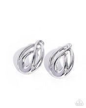 Load image into Gallery viewer, Paparazzi ~ Sturdy Sheen ~ Silver Post Earrings