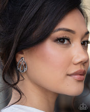 Load image into Gallery viewer, Paparazzi ~ Sturdy Sheen ~ Silver Post Earrings