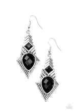 Load image into Gallery viewer, Paparazzi ~ Stylishly Sonoran ~ Black Earrings