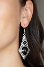 Load image into Gallery viewer, Paparazzi ~ Stylishly Sonoran ~ Black Earrings