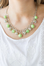 Load image into Gallery viewer, Paparazzi ~ Summer Fling ~ Green Necklace Set - Klassy Jewelz Boutique