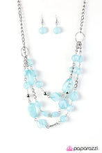 Load image into Gallery viewer, Paparazzi ~ Summer Sunsets ~ Blue Necklace Set