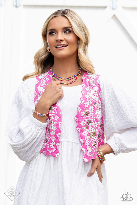 Paparazzi ~ Sunset Sightings ~ Fashion Fix Complete Trend Blend ~ Gold Necklace Set