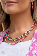 Load image into Gallery viewer, Paparazzi ~ Sunset Sightings ~ Fashion Fix Complete Trend Blend ~ Gold Necklace Set