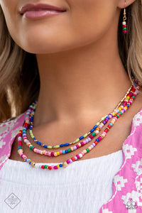 Paparazzi ~ Sunset Sightings ~ Fashion Fix Complete Trend Blend ~ Gold Necklace Set