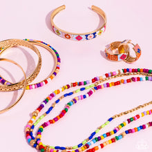 Load image into Gallery viewer, Paparazzi ~ Sunset Sightings ~ Fashion Fix Complete Trend Blend ~ Gold Necklace Set