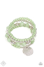 Load image into Gallery viewer, Paparazzi ~ Boardwalk Babe ~ Green Necklace and Bracelet Set (Fashion Fix Exclusive)