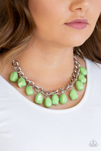 Load image into Gallery viewer, Paparazzi ~ Take The COLOR Wheel! ~ Green Necklace Set