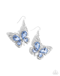 Paparazzi ~ Teardrop Takeoff ~ Blue Earring