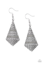 Load image into Gallery viewer, Paparazzi ~ Terra Trending ~ Silver Earrings