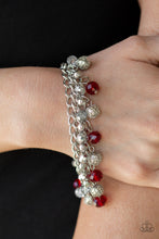 Load image into Gallery viewer, Paparazzi ~ Party Spree ~ Red Beaded Necklace  and Bracelet Set