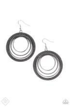Load image into Gallery viewer, Paparazzi ~ Totally Textured ~ Silver Earrings (Fashion Fix Exclusive)