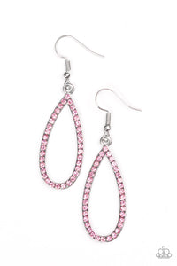 Paparazzi ~ Twilight Shimmer ~ Pink Earrings