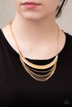 Load image into Gallery viewer, Paparazzi ~ Way Wayfarer ~ Gold Necklace Set