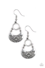 Load image into Gallery viewer, Paparazzi ~ West Side Wild ~ Silver Earrings
