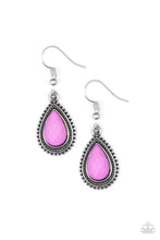 Load image into Gallery viewer, Paparazzi ~ Summer Vacay ~ Purple Earrings