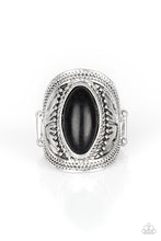 Load image into Gallery viewer, Paparazzi - Ground RULER - Black Ring - Klassy Jewelz Boutique