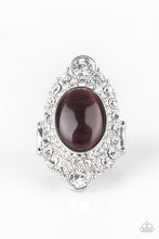 Load image into Gallery viewer, Paparazzi - Riviera Royalty - Purple Moonstone Ring - Klassy Jewelz Boutique