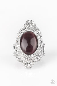 Paparazzi - Riviera Royalty - Purple Moonstone Ring - Klassy Jewelz Boutique