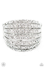 Load image into Gallery viewer, Paparazzi - Blinding Brilliance - White Ring - Klassy Jewelz Boutique