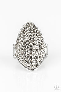 Paparazzi - Shazam! - Silver Ring - Klassy Jewelz Boutique