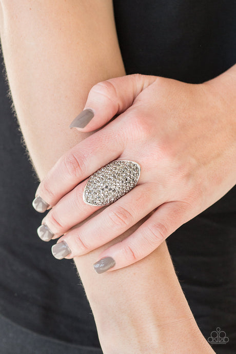 Paparazzi - Shazam! - Silver Ring - Klassy Jewelz Boutique