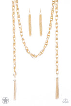 Load image into Gallery viewer, Paparazzi - SCARFed for Attention - Gold Necklace - Klassy Jewelz Boutique