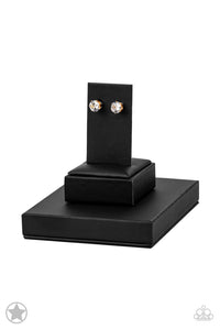 Paparazzi ~ Just In TIMELESS ~ Gold Post Earrings (Blockbuster)